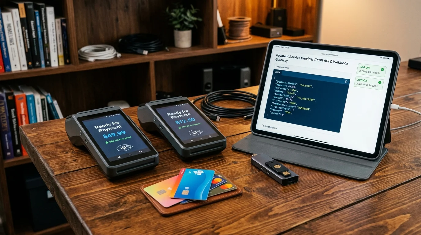 Оборудование платежной инфраструктуры и терминалы интеграции PSP